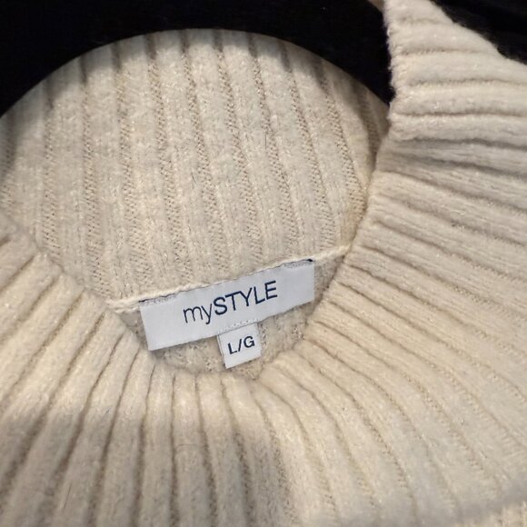 Instyle Pink & Beige Sweater - Picture 2 of 2